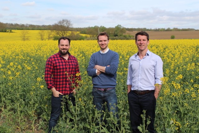 YAGRO Founders: Richard Sears, Gareth Davies, CEO and Dan Jolly, Head of Business Development