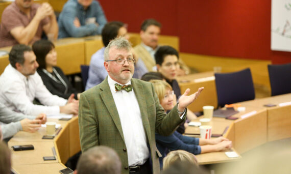 Rupert Merson teaching.